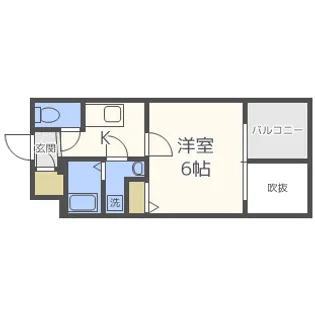 エスリード本町レジデンス【9階】の間取り