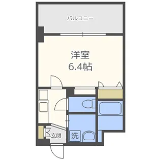 アドバンス大阪城北ルミウス【9階】の間取り