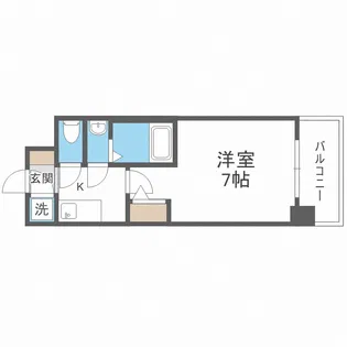 セレニテ福島カルム【10階】の間取り