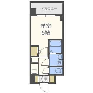 S-RESIDENCE新大阪Garden【11階】の間取り
