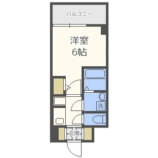 S-RESIDENCE新大阪Garden【11階】の間取り