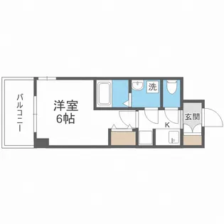 S-RESIDENCE新大阪Garden【10階】の間取り
