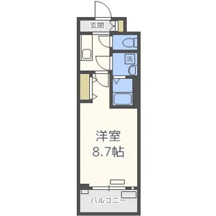 レオンコンフォート桜ノ宮【3階】の間取り