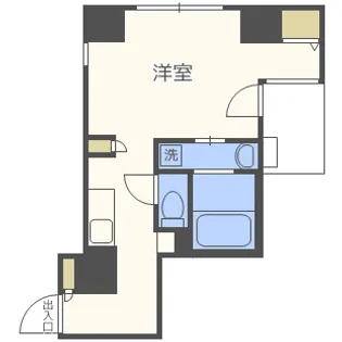 ソルーナ玉造【4階】の間取り