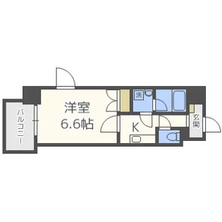 MONOLITH【7階】の間取り