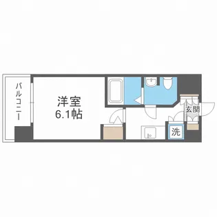 リッツ新大阪【11階】の間取り