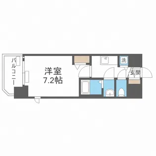 プレサンス水都OKAWA【11階】の間取り
