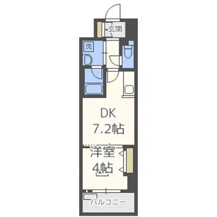 レオンコンフォート本町東Ⅱ【12階】の間取り