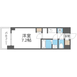 サムティ大阪GRAND EAST【6階】の間取り