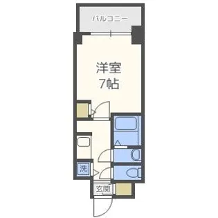 サムティ大阪GRAND EASTⅡ【5階】の間取り