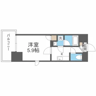 Primavera Minamimorimachi【8階】の間取り