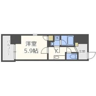 プリマヴェーラ南森町【10階】の間取り