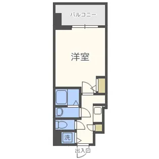S-RESIDENCE緑橋駅前【8階】の間取り