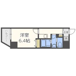IBERIS COURT【10階】の間取り