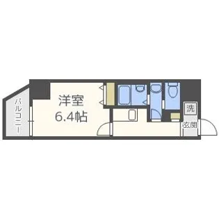 IBERIS COURT【6階】の間取り