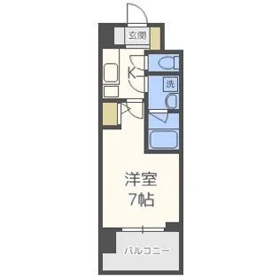 スプランディッドⅡ【9階】の間取り