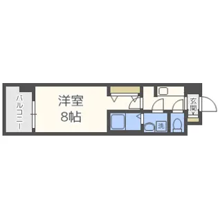 サムティ福島NORTH【10階】の間取り
