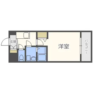 LOTUS GARDEN【5階】の間取り