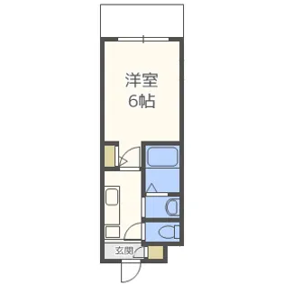 グランパシフィック戎本町【4階】の間取り