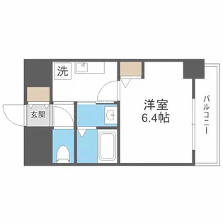 グランパシフィック大国町【5階】の間取り