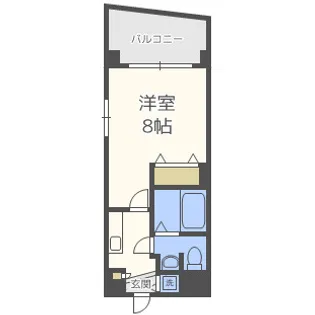 レグゼスタ福島Ⅱ【10階】の間取り