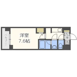 リッツ加島【7階】の間取り