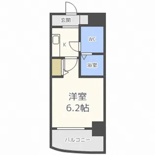 ラシーヌ日本橋【5階】の間取り