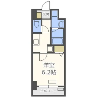 グレイスレジデンス大阪WEST【2階】の間取り