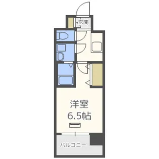 エスリード弁天町パークプレイス【3階】の間取り