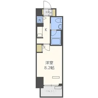 エスライズ梅田DOSHIN【10階】の間取り