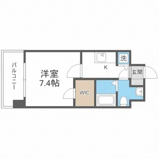 T’s SQUARE 城東野江【4階】の間取り
