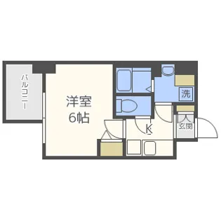 エスリード新大阪グランファースト【2階】の間取り