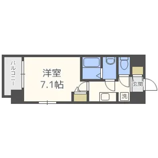 リッツ新大阪【12階】の間取り