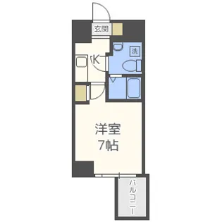 APRILE南森町【12階】の間取り