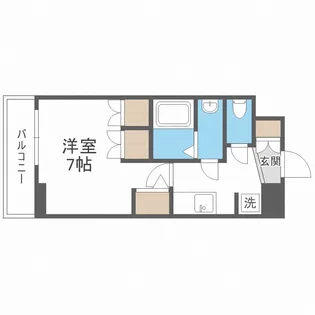 アルティザ淡路駅東【10階】の間取り