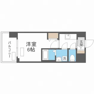 レオンコンフォート梅田北【10階】の間取り