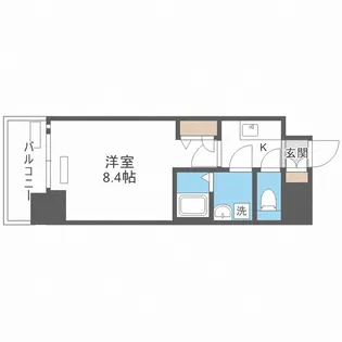 プレサンス梅田【3階】の間取り