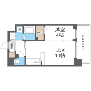S-RESIDENCE東三国amante【7階】の間取り