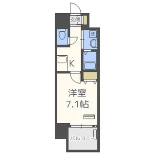プランドール新大阪SOUTHレジデンス【5階】の間取り