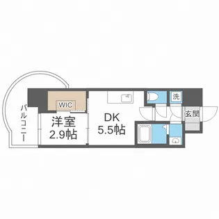 セレニテ新大阪プリエ【3階】の間取り