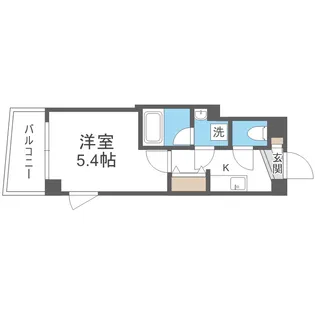 pulizia【5階】の間取り