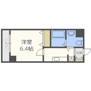 ALZA東天満【9階】の間取り