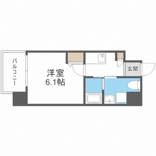 Live Casa 上新庄【3階】の間取り