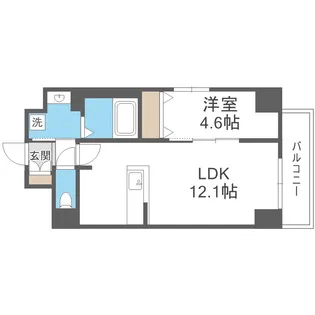 Perfect Life夕陽ヶ丘【6階】の間取り