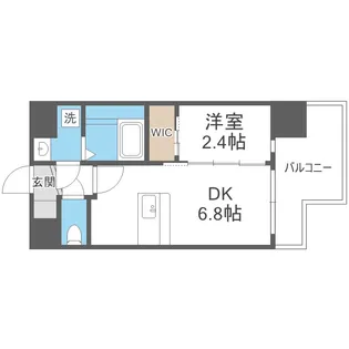 セレニテ難波ミラク弐番館【9階】の間取り