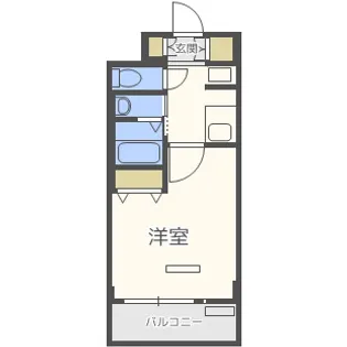 プランドール新大阪SOUTHレジデンス【6階】の間取り