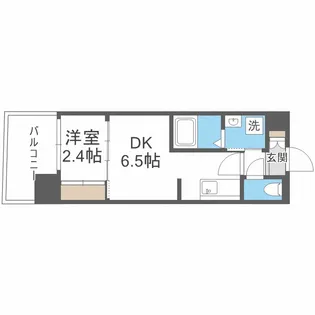 セレニテ天六リアン【10階】の間取り