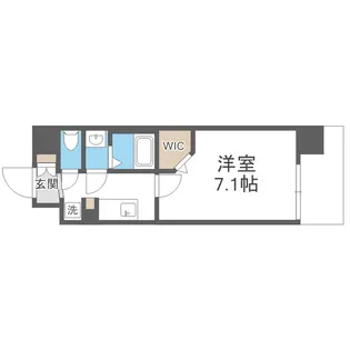 ファーストフィオーレ北大阪ミラージュ【10階】の間取り