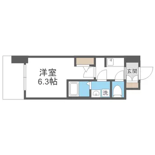 S-RESIDENCE城東SEVER【4階】の間取り