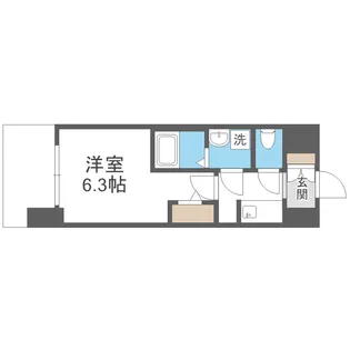 S-RESIDENCE城東SEVER【10階】の間取り
